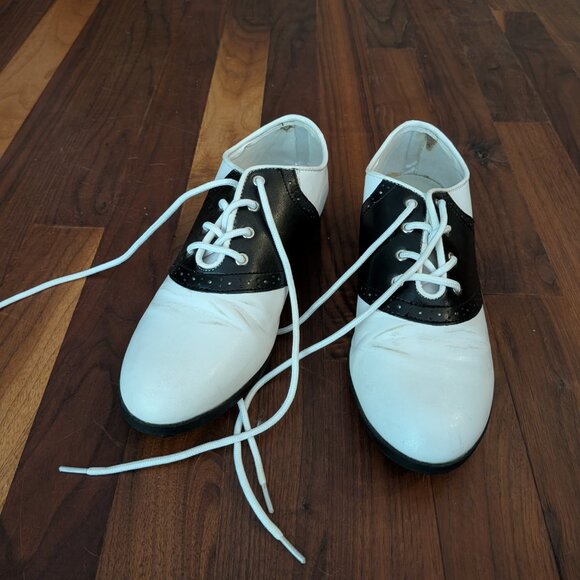 Saddle shoes size 7 - Picture 2 of 2